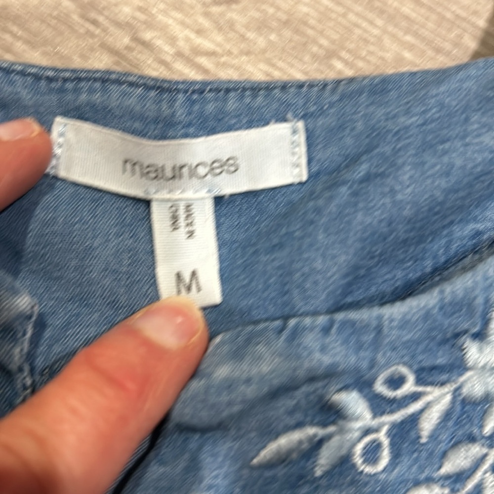 29. Maurice’s Cold Shoulder Top - Picture 4 of 5